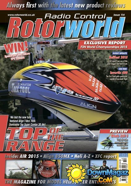 Radio Control Rotor World UK - October 2015 Radio Control Rotor World UK - October 2015
