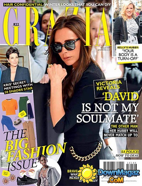 Grazia South Africa - 15 April 2015 Grazia South Africa - 15 April 2015