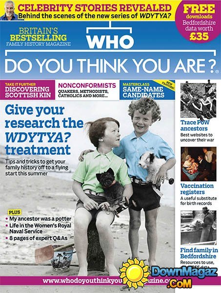 Who Do You Think You Are? UK - Summer 2015 Who Do You Think You Are? UK - Summer 2015
