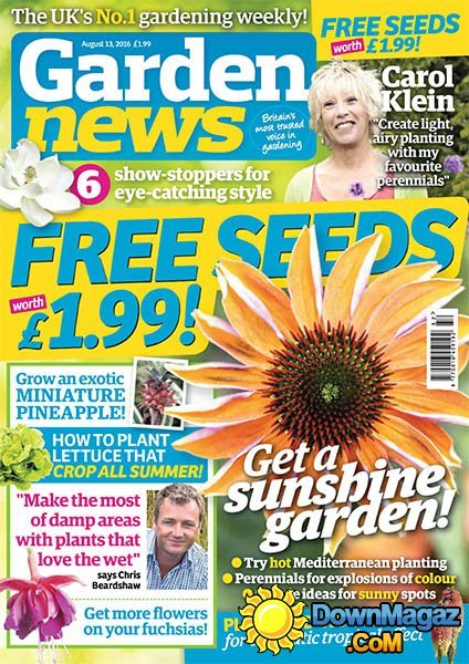 Garden News - 13 August 2016 Garden News - 13 August 2016
