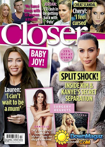 Closer UK - 30 April 2016 Closer UK - 30 April 2016