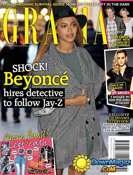 Grazia South Africa - 25 February 2015 Grazia South Africa - 25 February 2015