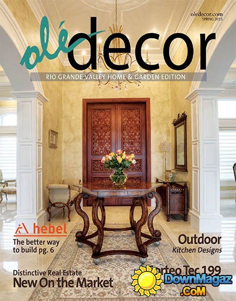 Ole Decor - Spring 2015 Ole Decor - Spring 2015