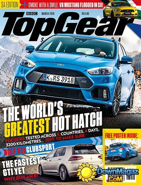 Top Gear SA - March 2016 Top Gear SA - March 2016
