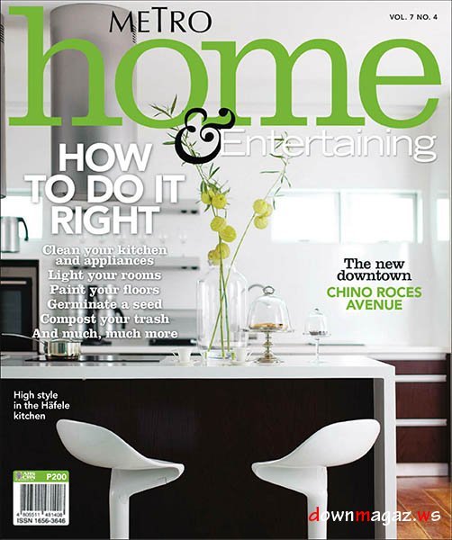 Metro Home & Entertaining Vol.7 No.4 Metro Home & Entertaining Vol.7 No.4