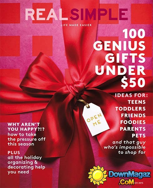 Real Simple USA - December 2015 Real Simple USA - December 2015