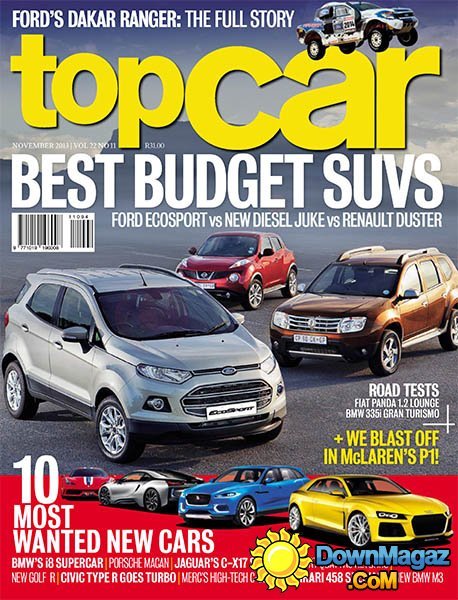 TopCar South Africa - November 2013 TopCar South Africa - November 2013