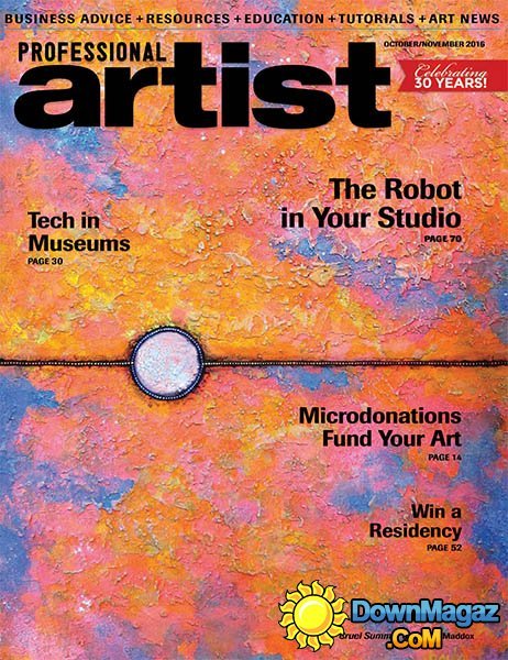 Professional Artist - October-November 2016 Professional Artist - October-November 2016