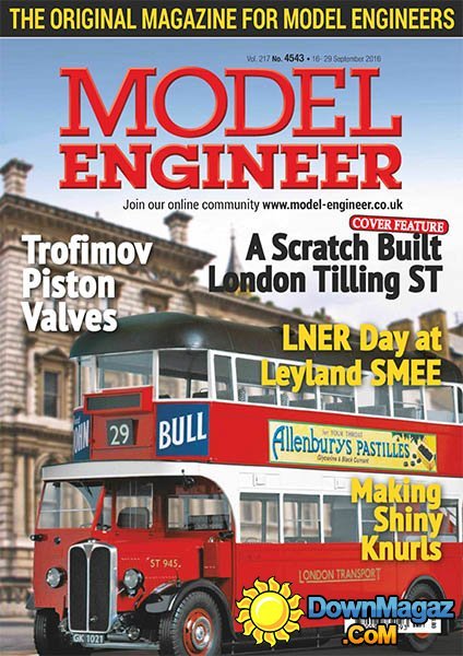 Model Engineer - 16 September 2016
