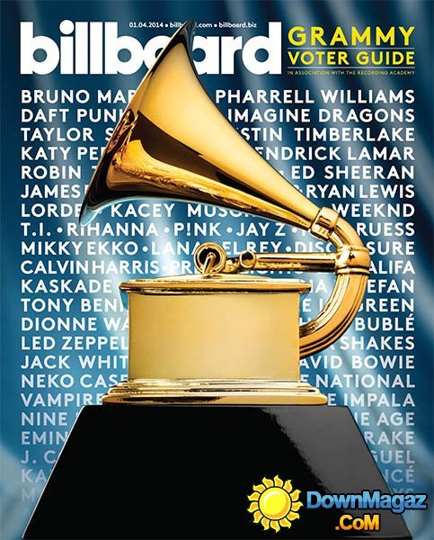 Billboard Magazine - 4 January 2014 Billboard Magazine - 4 January 2014