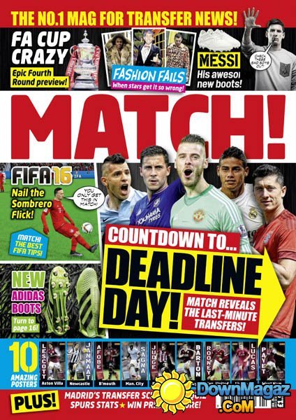 MATCH! - 26 January 2016