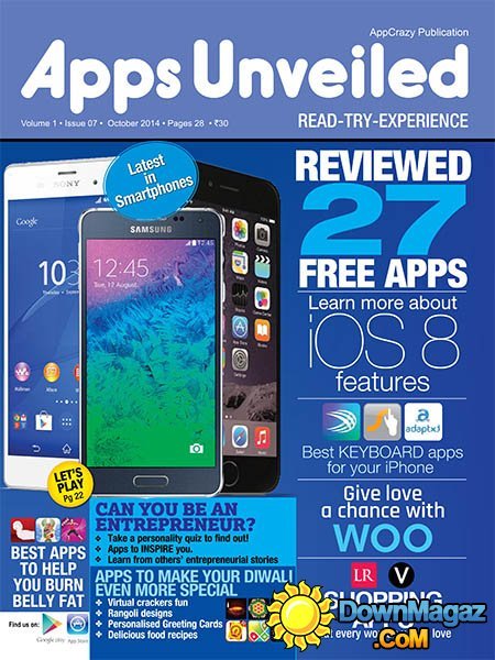 Apps Unveiled - October 2014 Apps Unveiled - October 2014