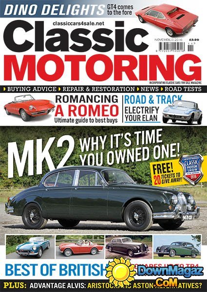 Classic Motoring - November 2016 Classic Motoring - November 2016
