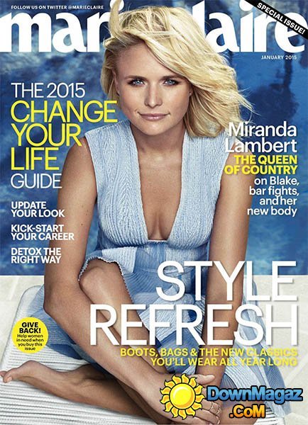 Marie Claire USA - January 2015