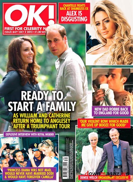 OK! First for Celebrity News N.847 - October 02, 2012 OK! First for Celebrity News N.847 - October 02, 2012