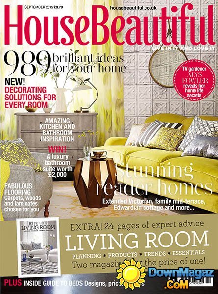 House Beautiful UK - September 2015 House Beautiful UK - September 2015