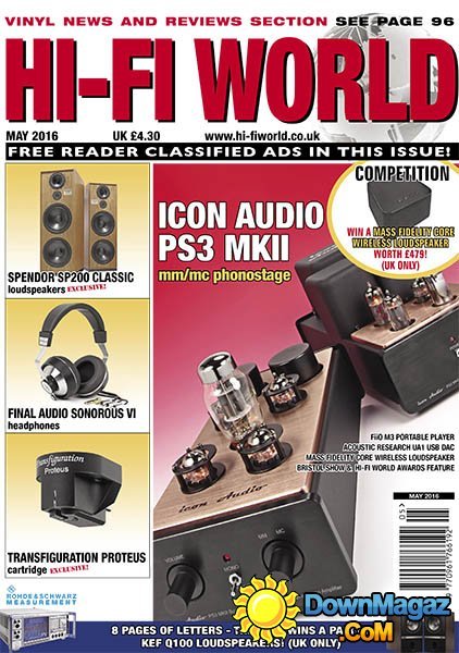 Hi-Fi World - May 2016 Hi-Fi World - May 2016