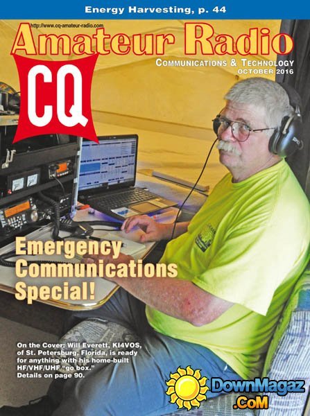 CQ Amateur Radio - 10.2016 CQ Amateur Radio - 10.2016