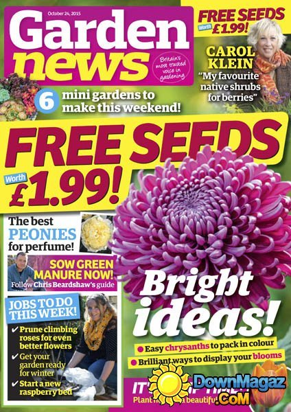Garden News UK - 24 October 2015 Garden News UK - 24 October 2015