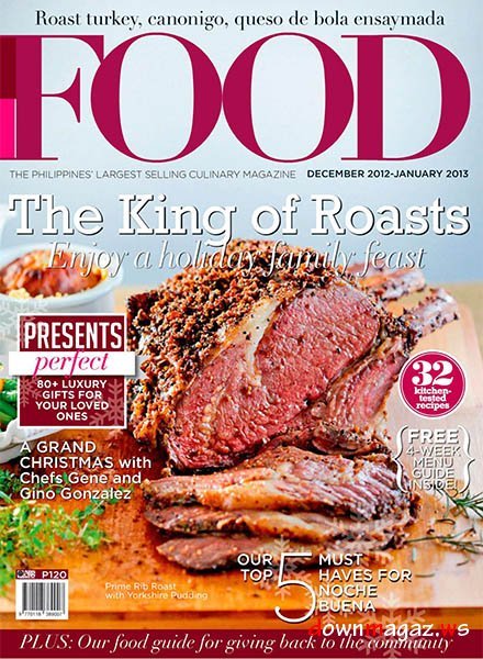Food Philippines - December 2012/January 2013 Food Philippines - December 2012/January 2013