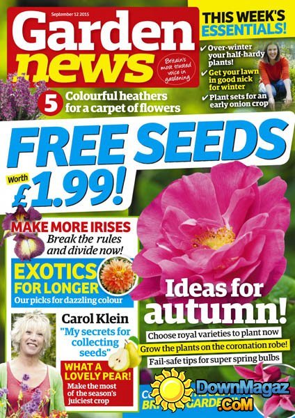 Garden News UK - 12 September 2015 Garden News UK - 12 September 2015