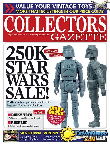 Collectors Gazette - August 2016 Collectors Gazette - August 2016