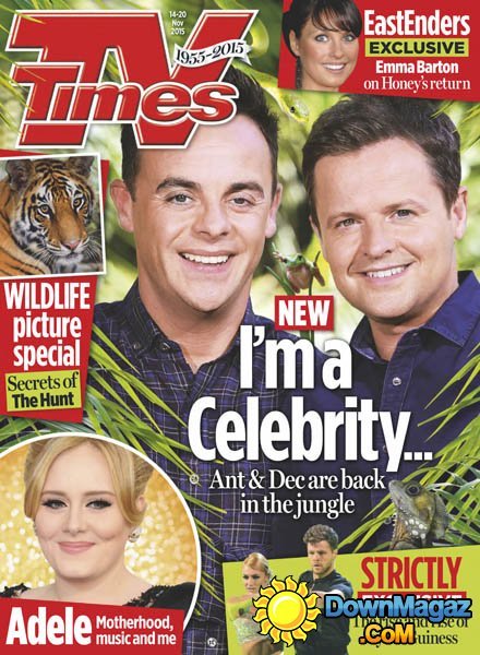 TV Times UK - 14 November 2015 TV Times UK - 14 November 2015