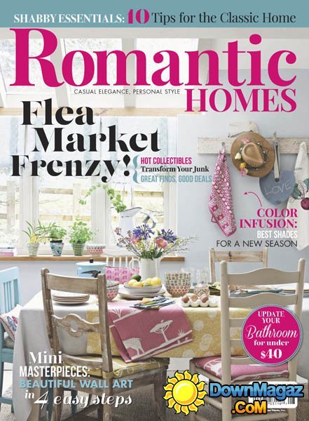 Romantic Homes USA - August/September 2015 Romantic Homes USA - August/September 2015