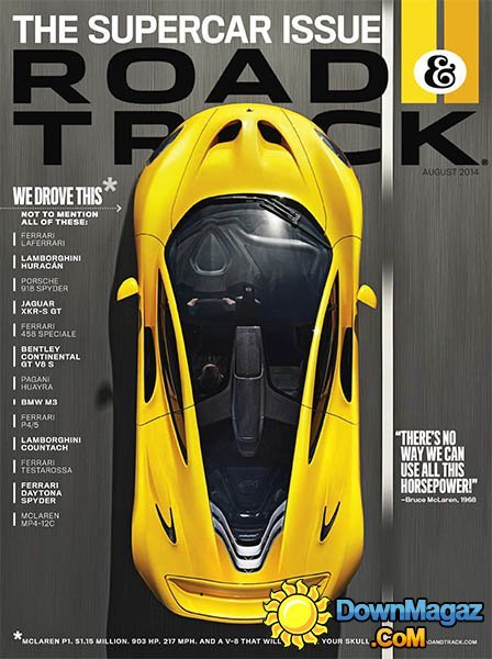 Road & Track - August 2014