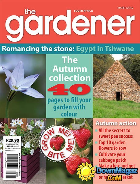 The Gardener - March 2015 The Gardener - March 2015