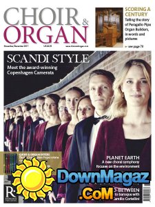 Choir & Organ - 11/12 2017 Choir & Organ - 11/12 2017