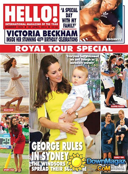 HELLO! magazine - 28 April 2014 HELLO! magazine - 28 April 2014