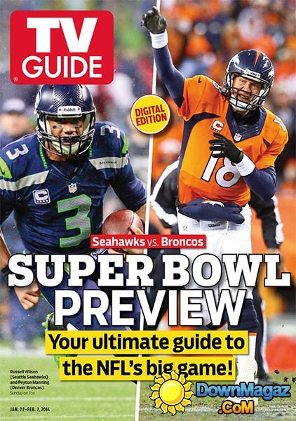 TV Guide Magazine USA - 27 January 2014