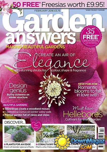 Garden Answers UK - February 2016 Garden Answers UK - February 2016