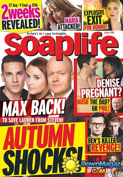 Soaplife - 27 August 2016 Soaplife - 27 August 2016