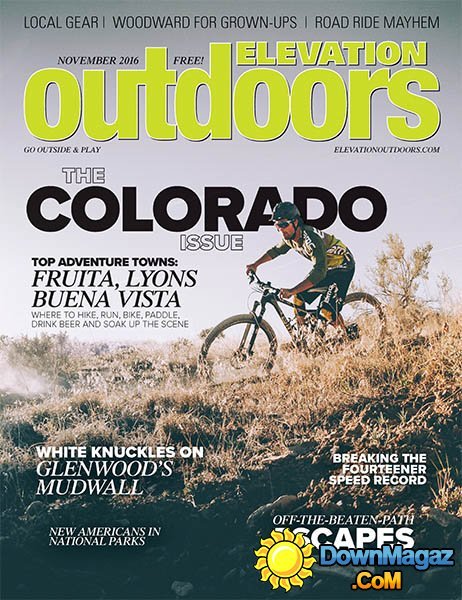 Elevation Outdoors - November 2016 Elevation Outdoors - November 2016