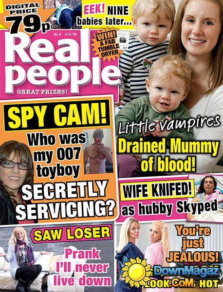 Real People UK - 4 February 2016 Real People UK - 4 February 2016