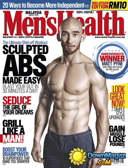 Men's Health Malaysia - August 2015 Men's Health Malaysia - August 2015