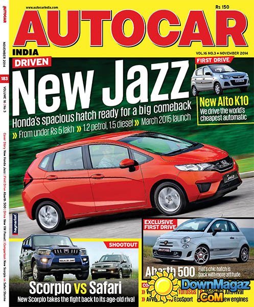 Autocar India - November 2014 Autocar India - November 2014