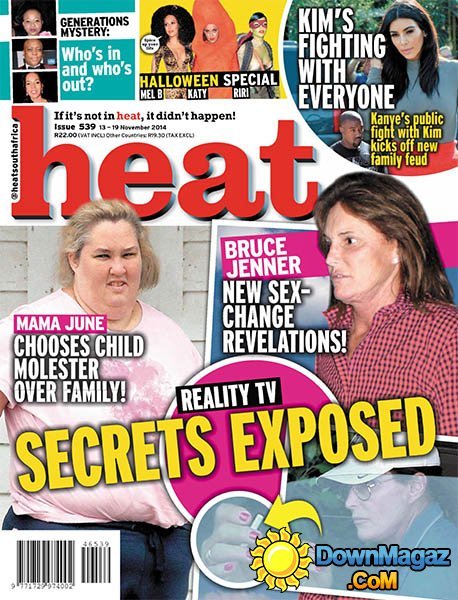 Heat South Africa - 13 November 2014 Heat South Africa - 13 November 2014