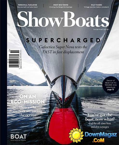 ShowBoats International - October 2016