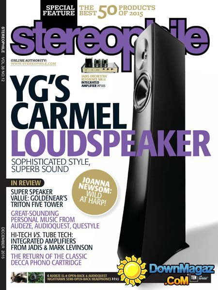 Stereophile USA - December 2015 Stereophile USA - December 2015