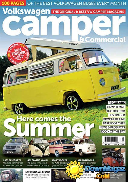 Volkswagen Camper and Commercial UK - May 2014