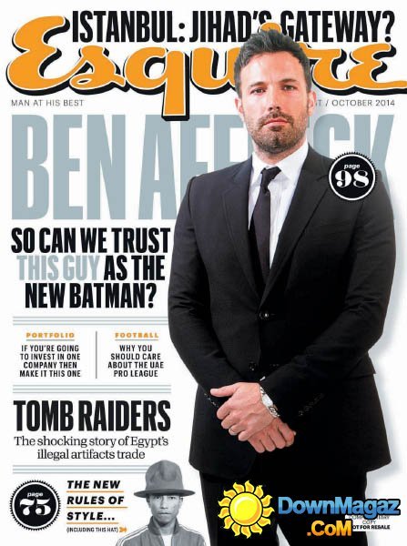 Esquire Middle East – October 2014 Esquire Middle East – October 2014