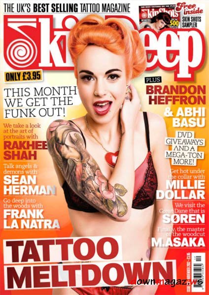 Skin Deep Tattoo Magazine - November 2012 Skin Deep Tattoo Magazine - November 2012