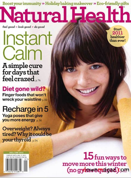 Natural Health December 2010 January 2011 Natural Health December 2010 January 2011