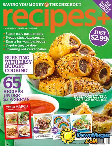 recipes+ - March 2016 recipes+ - March 2016