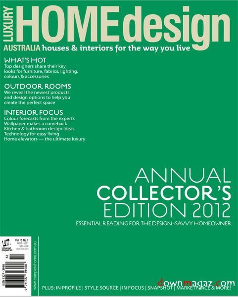 Luxury Design Home - Vol.15 No.1 Luxury Design Home - Vol.15 No.1