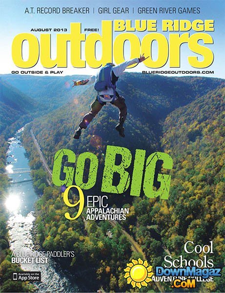 Blue Ridge Outdoors - August 2013 Blue Ridge Outdoors - August 2013