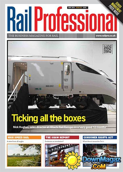 Rail Professional - May 2016 Rail Professional - May 2016